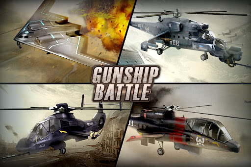 GUNSHIP BATTLE: Helicopter 3D preview